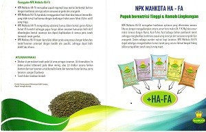 NPK Mahkota Plus Humic Acid & Fulvic Acid